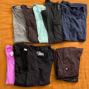 Workout Clothes Bundle - 9 Pieces